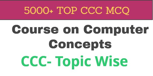 CCC Chapter Wise Online Test, Subject wise Mock Test
