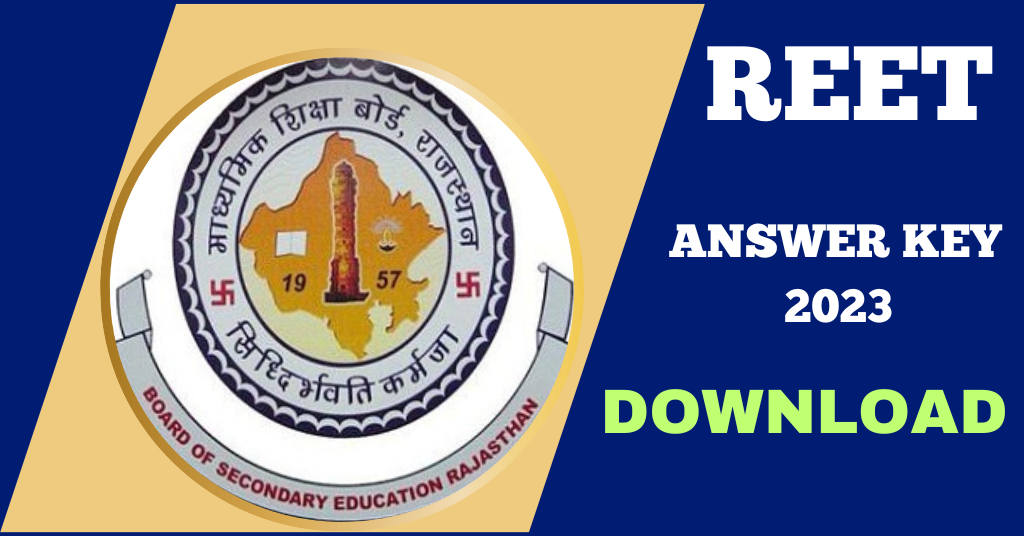 REET 2023 Answer Key & Question paper